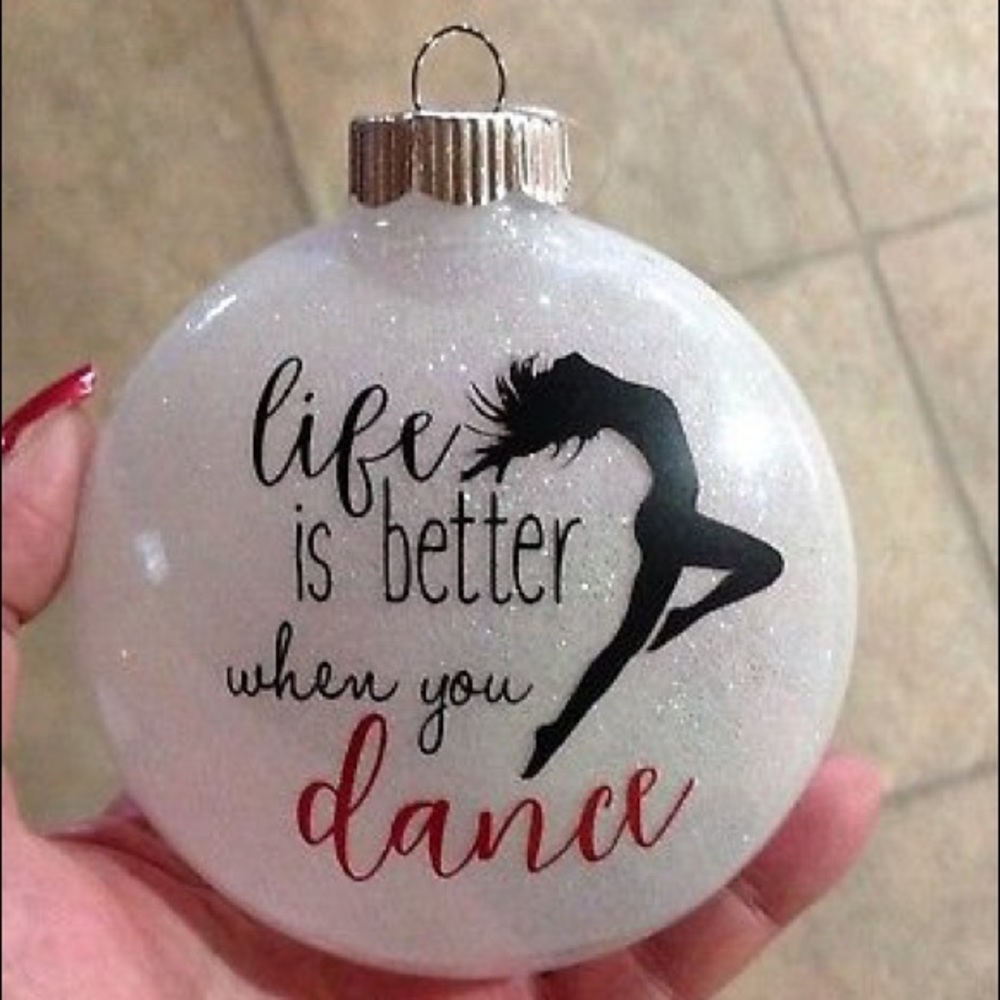 Dance Ballerina Christmas Ornament
